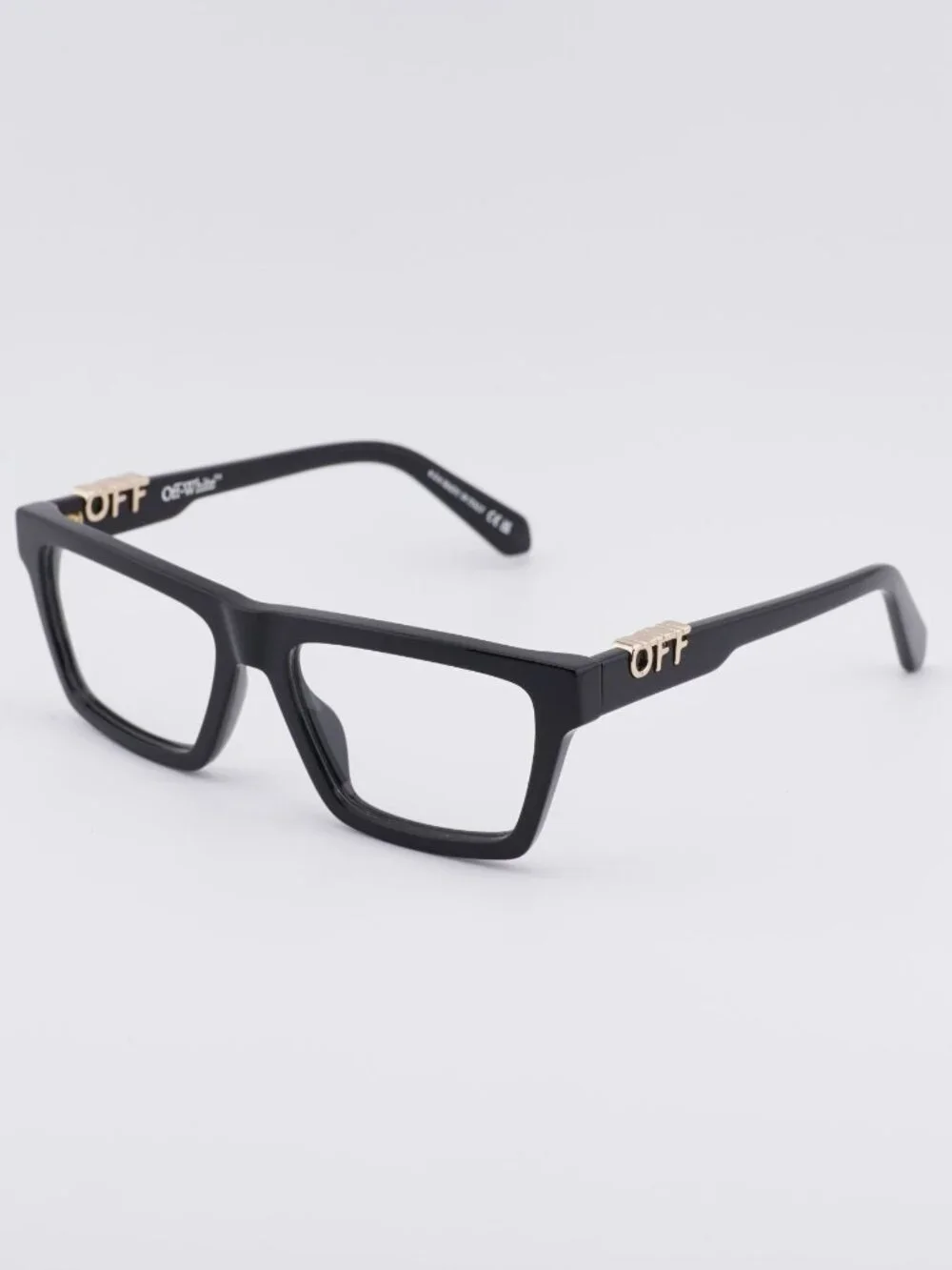 Off-White OERJ07B STYLE 7B 1000 Eyeglasses Black 55mm Rectangle Frame
